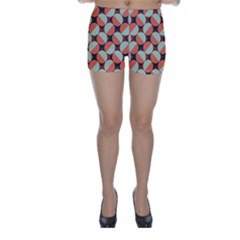 Modernist Geometric Tiles Skinny Shorts by DanaeStudio