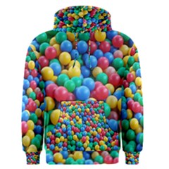 Funny Colorful Red Yellow Green Blue Kids Play Balls Men s Pullover Hoodie by yoursparklingshop