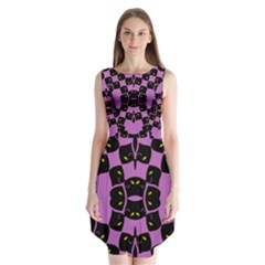 Flower Of Life Sleeveless Chiffon Dress   by MRTACPANS