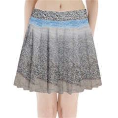 Pebble Beach Photography Ocean Nature Pleated Mini Skirt by yoursparklingshop