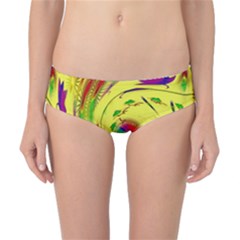 Leaf And Rainbows In The Wind Classic Bikini Bottoms by pepitasart