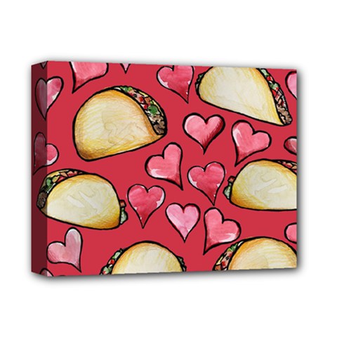Taco Tuesday Lover Tacos Deluxe Canvas 14  X 11  by BubbSnugg