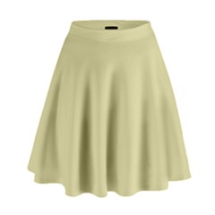 Brown Sand Color Design High Waist Skirt by picsaspassion