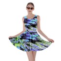 Colorful Floral Art Skater Dress View1