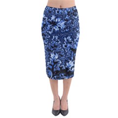 Amazing Fractal 31 D Midi Pencil Skirt by Fractalworld