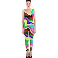 Irritation Colorful Dream Onepiece Catsuit by designworld65