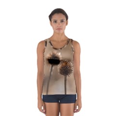 2  Verwelkte Kugeldistel Women s Sport Tank Top  by wsfcow