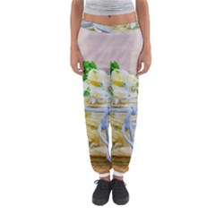 Potato Salad In A Jar On Wooden Women s Jogger Sweatpants by wsfcow