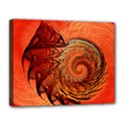 Nautilus Shell Abstract Fractal Canvas 14  x 11  View1