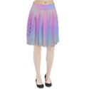 Rainbow Colorful Grid Pleated Skirt View1