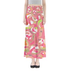 Pink Smoothie  Maxi Skirts by Valentinaart