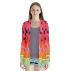 Abstract Watermelon Cardigans by DanaeStudio