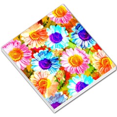 Colorful Daisy Garden Small Memo Pads by DanaeStudio