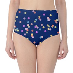 Playful Confetti High-waist Bikini Bottoms by DanaeStudio