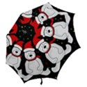 Polar bear - Xmas design Hook Handle Umbrellas (Medium) View2
