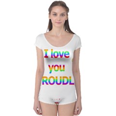 Proudly Love Boyleg Leotard  by Valentinaart