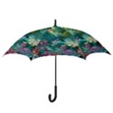 Butterflies, Bubbles, And Flowers Hook Handle Umbrellas (Large) View3
