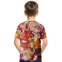 Abstract Abstraction Pattern Moder Kids  Sport Mesh Tee View2
