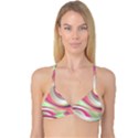 Abstract Colorful Background Wavy Reversible Tri Bikini Top View3