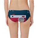 Camera Vector Illustration Classic Bikini Bottoms View2