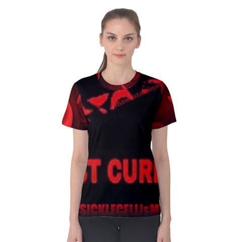 #justcureit W/shawnstestimony Women s Cotton Tee by shawnstestimony