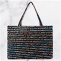 Close Up Code Coding Computer Medium Zipper Tote Bag View1