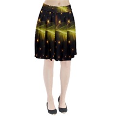 Particles Vibration Line Wave Pleated Skirt by Amaryn4rt