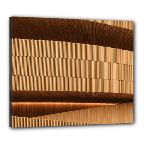 Architecture Art Boxes Brown Canvas 24  X 20  by Amaryn4rt