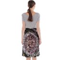 Mosaic Colorful Abstract Circular Midi Beach Skirt View2