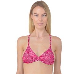 Template Deep Fluorescent Pink Reversible Tri Bikini Top by Amaryn4rt