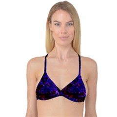 Grunge Abstract Reversible Tri Bikini Top by Amaryn4rt