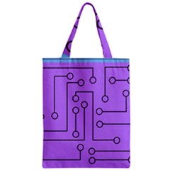 Peripherals Zipper Classic Tote Bag by Amaryn4rt