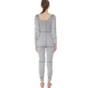 Abstract Architecture Contemporary Long Sleeve Catsuit View2