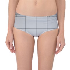 Abstract Architecture Contemporary Mid-waist Bikini Bottoms by Amaryn4rt