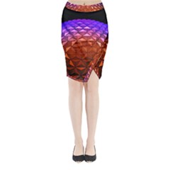 Abstract Ball Colorful Colors Midi Wrap Pencil Skirt by Amaryn4rt