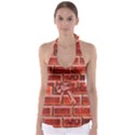 Portugal Ceramic Tiles Wall Babydoll Tankini Top View1