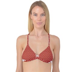 Brick Lake Dusia Texture Reversible Tri Bikini Top by Amaryn4rt