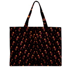 Skulls In The Dark Night Zipper Mini Tote Bag by pepitasart