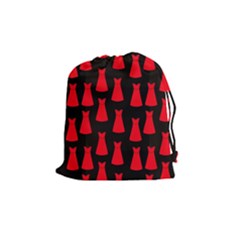 Dresses Seamless Pattern Drawstring Pouches (medium)  by Nexatart