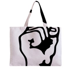 Skeleton Right Hand Fist Raised Fist Clip Art Hand 00wekk Clipart Zipper Mini Tote Bag by Foxymomma