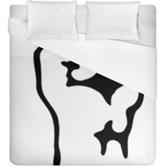 Skeleton Right Hand Fist Raised Fist Clip Art Hand 00wekk Clipart Duvet Cover (king Size) by Foxymomma