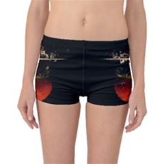 Strawberry Boyleg Bikini Bottoms by Nexatart
