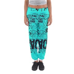Typography Illustration Chaos Women s Jogger Sweatpants by Nexatart