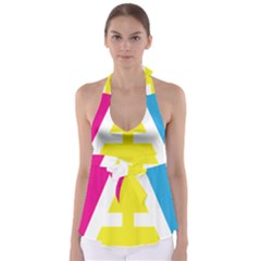 Graphic Design Web Design Babydoll Tankini Top by Nexatart