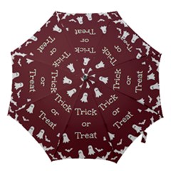 Halloween Free Card Trick Or Treat Hook Handle Umbrellas (medium) by Nexatart