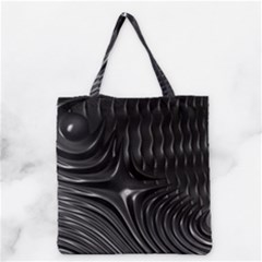 Fractal Mathematics Abstract Grocery Tote Bag by Nexatart