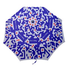 Qr Code Congratulations Folding Umbrellas by Nexatart