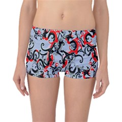 Dragon Pattern Boyleg Bikini Bottoms by Nexatart