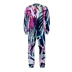 Colorful Palm Pattern Onepiece Jumpsuit (kids) by Brittlevirginclothing
