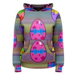 Holidays Occasions Easter Eggs Women s Pullover Hoodie by Nexatart
